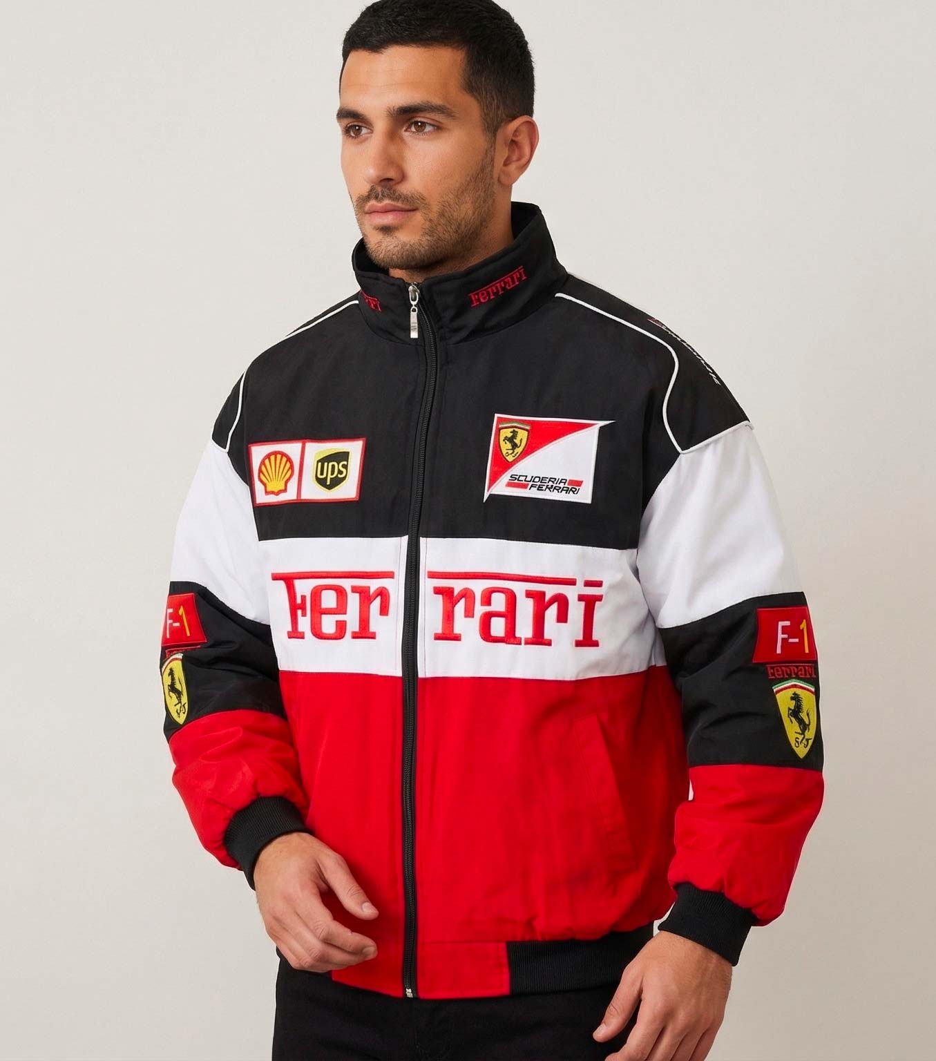 Ferrari F1 Vintage Racing Jacket - Classic Edition