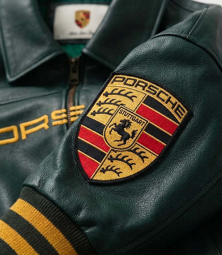 Aime Leon Dore x Porsche 993 Turbo Leather Club Jacket