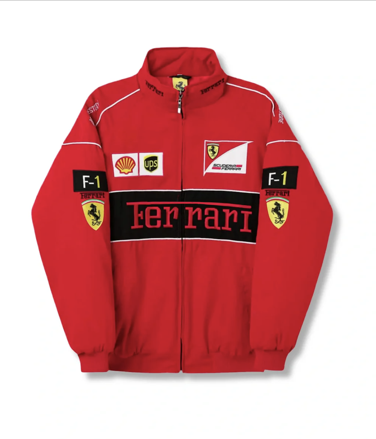 Ferrari F1 Vintage Racing Jacket - Red Edition