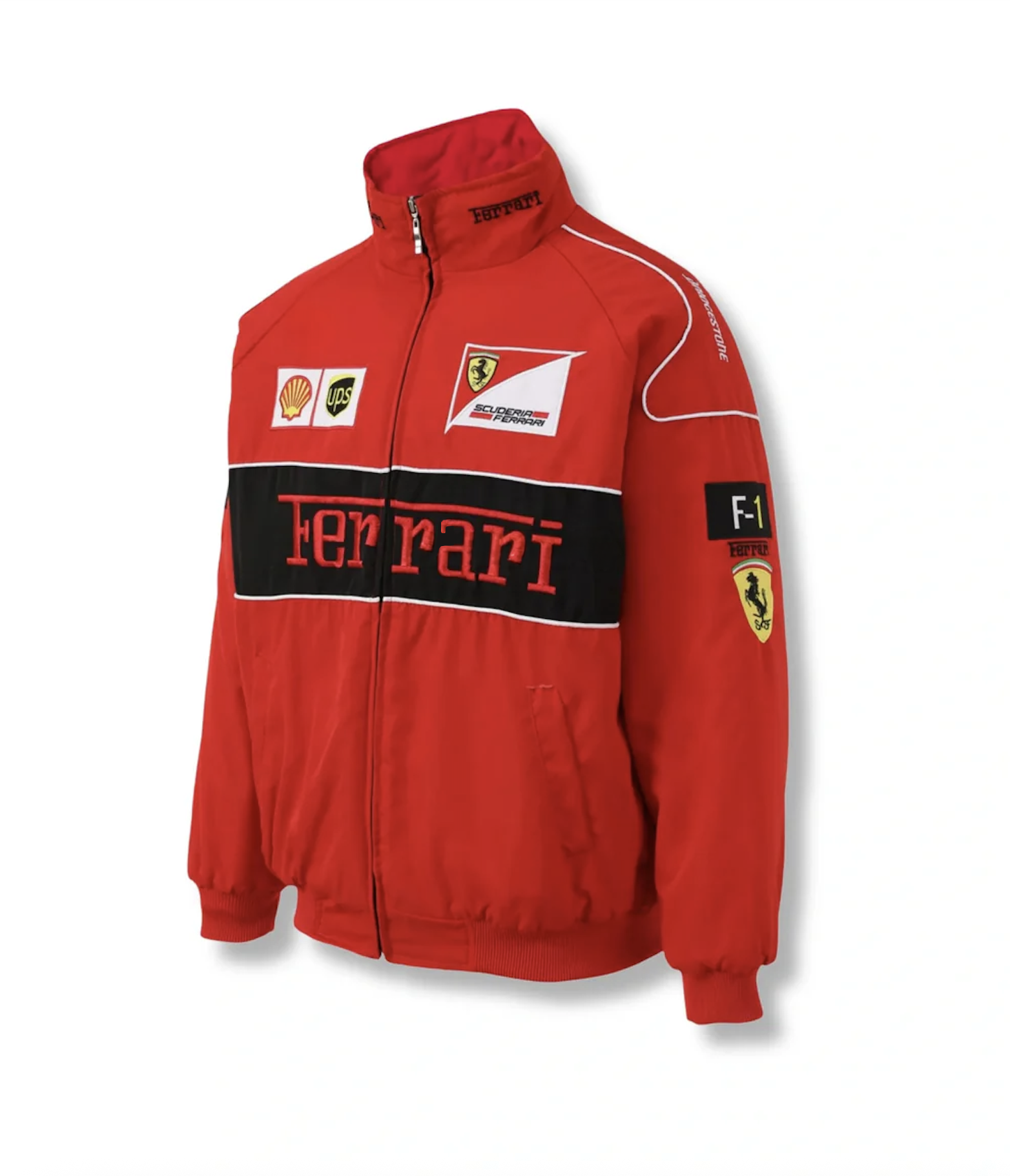 Ferrari F1 Vintage Racing Jacket - Red Edition