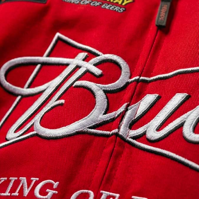 Budweiser Racing Vintage Jacket - Red Edition