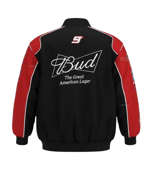 Budweiser Racing Vintage Jacket - Black Edition